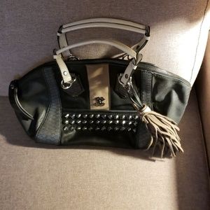 Guess Black, Gray and Tan Bag